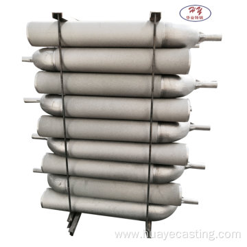 Heat resistant corrosion resistant cast steel tube
